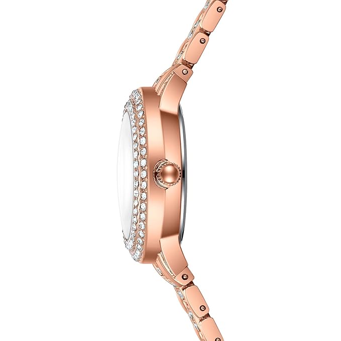 NIBOSI Women Wrist Watches Analog Rose Gold Dial Women's Watch for Girls&Miss&Ladies Diamond Studded with Stylish Girlfriend Watches - Image 4